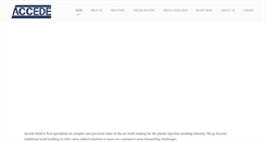 Desktop Screenshot of accedemold.com