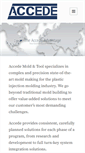 Mobile Screenshot of accedemold.com